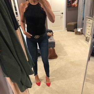 H and M lace halter size 4